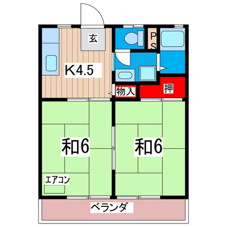 セヤハイツの物件間取画像